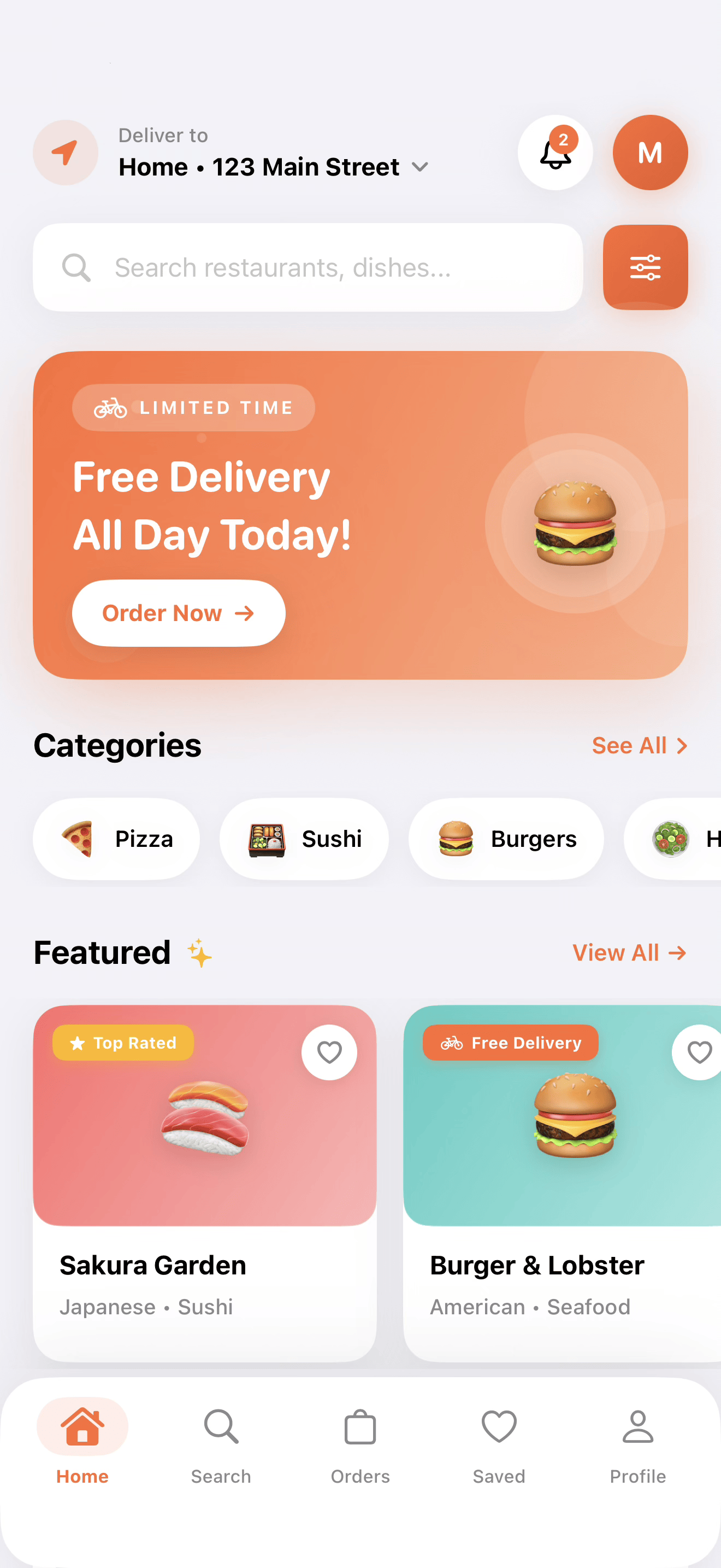 Food Delivery App
